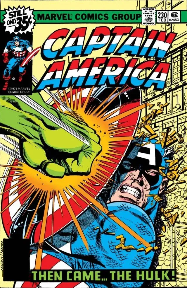 Cover of Captain America #230