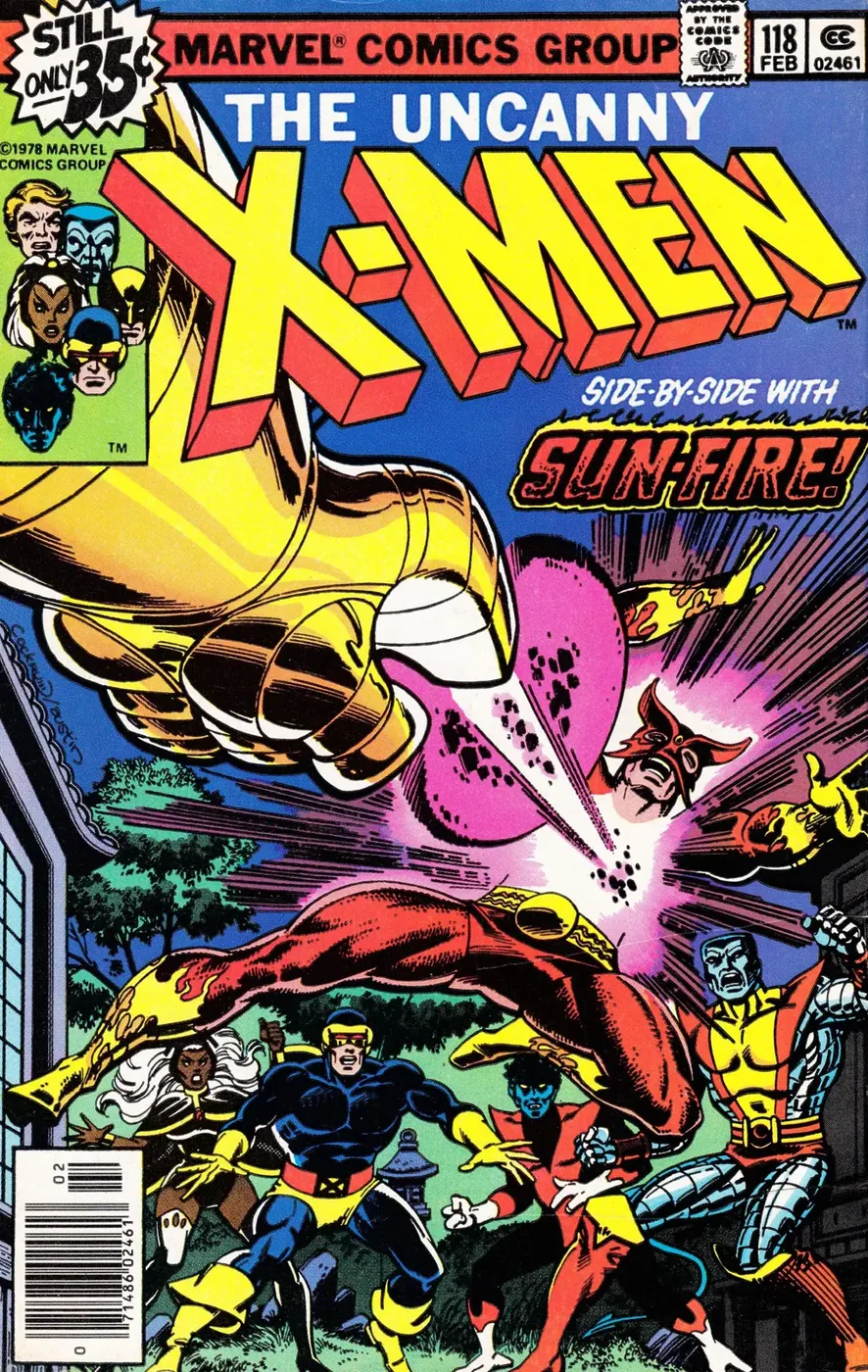 Cover of The X-Men #118