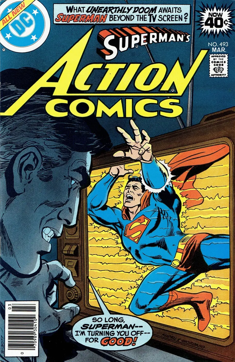 Cover of Action Comics #493
