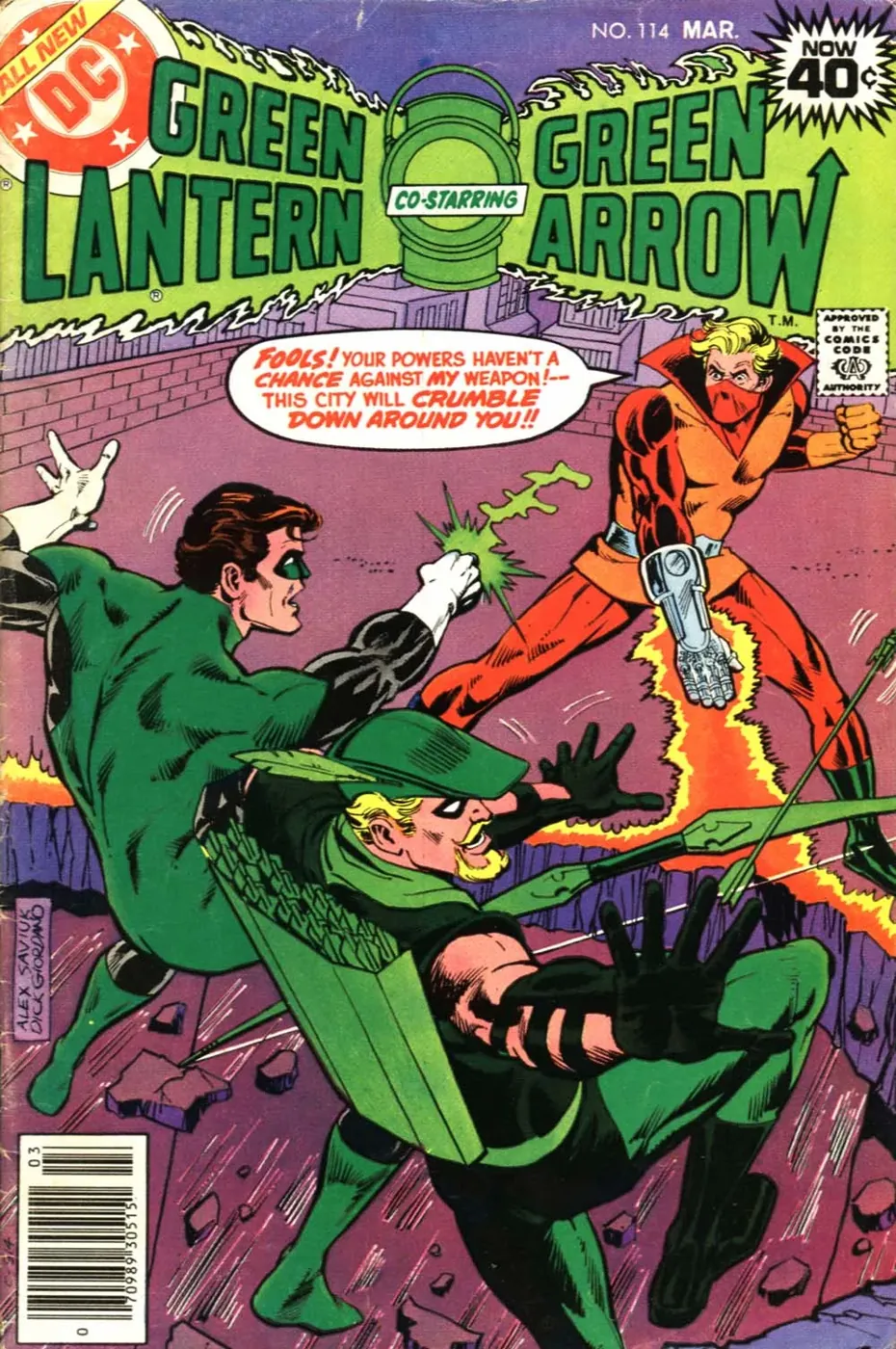 Cover of Green Lantern #114