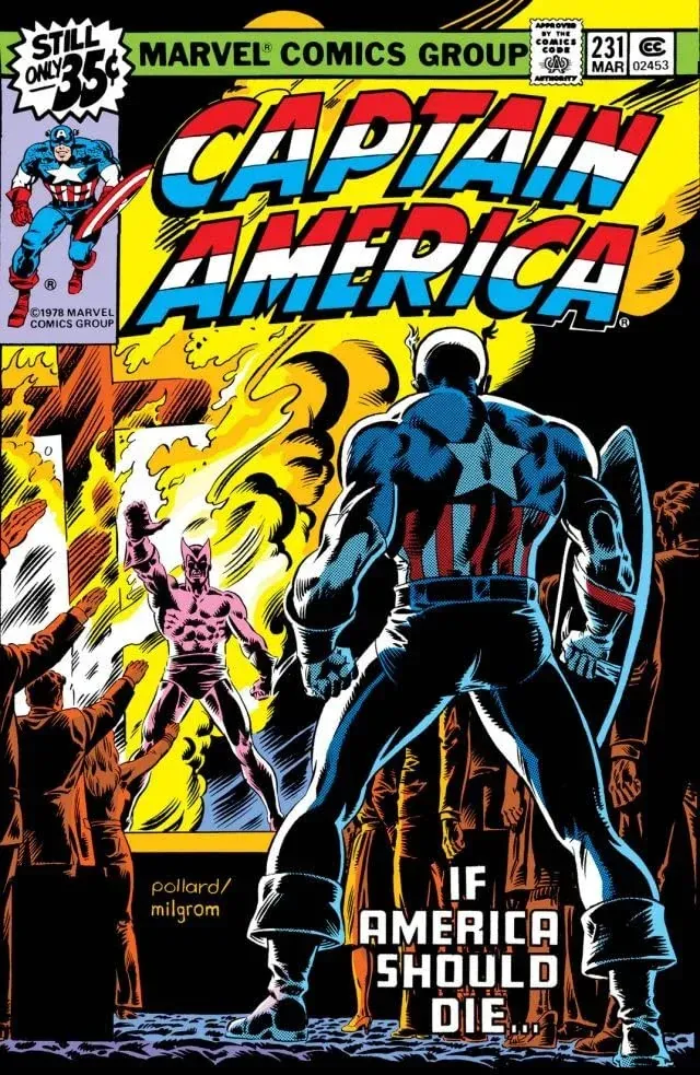 Cover of Captain America #231