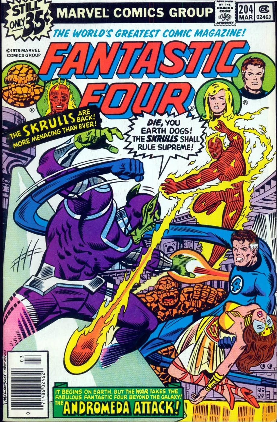 Cover of Fantastic Four #204