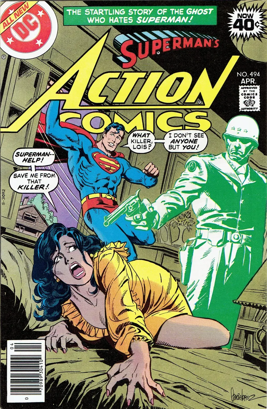 Cover of Action Comics #494