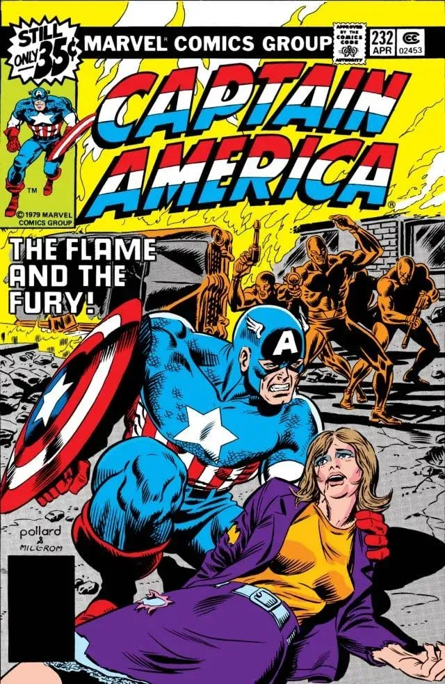 Cover of Captain America #232