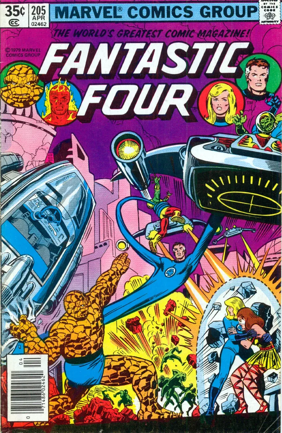 Cover of Fantastic Four #205