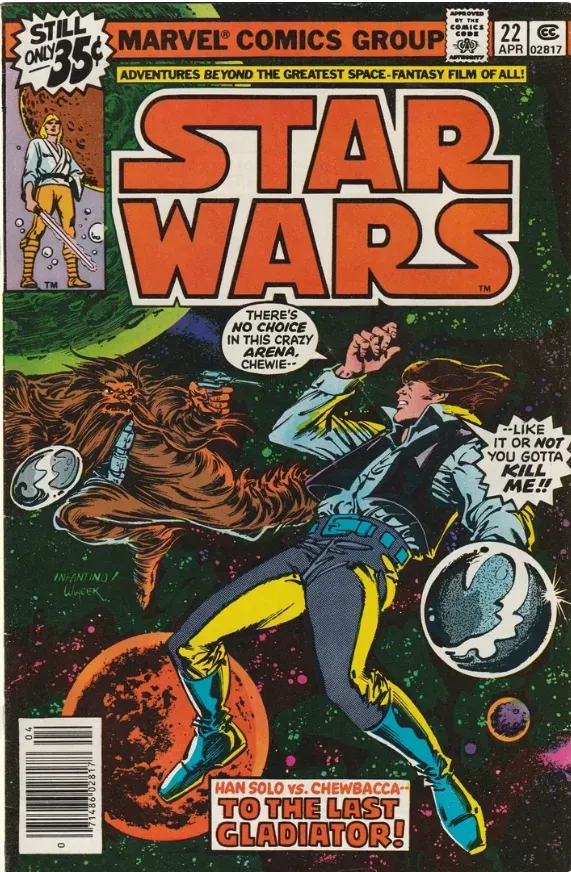 Cover of Star Wars #22