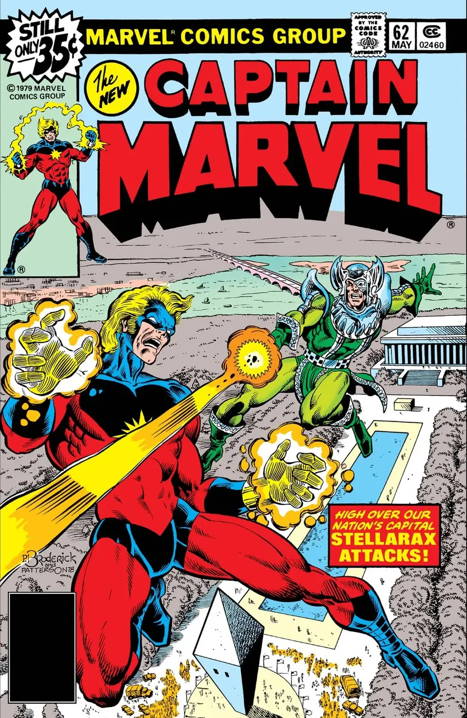 Cover of Captain Marvel #62