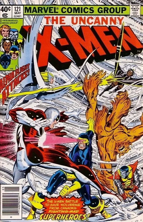 Cover of The X-Men #121