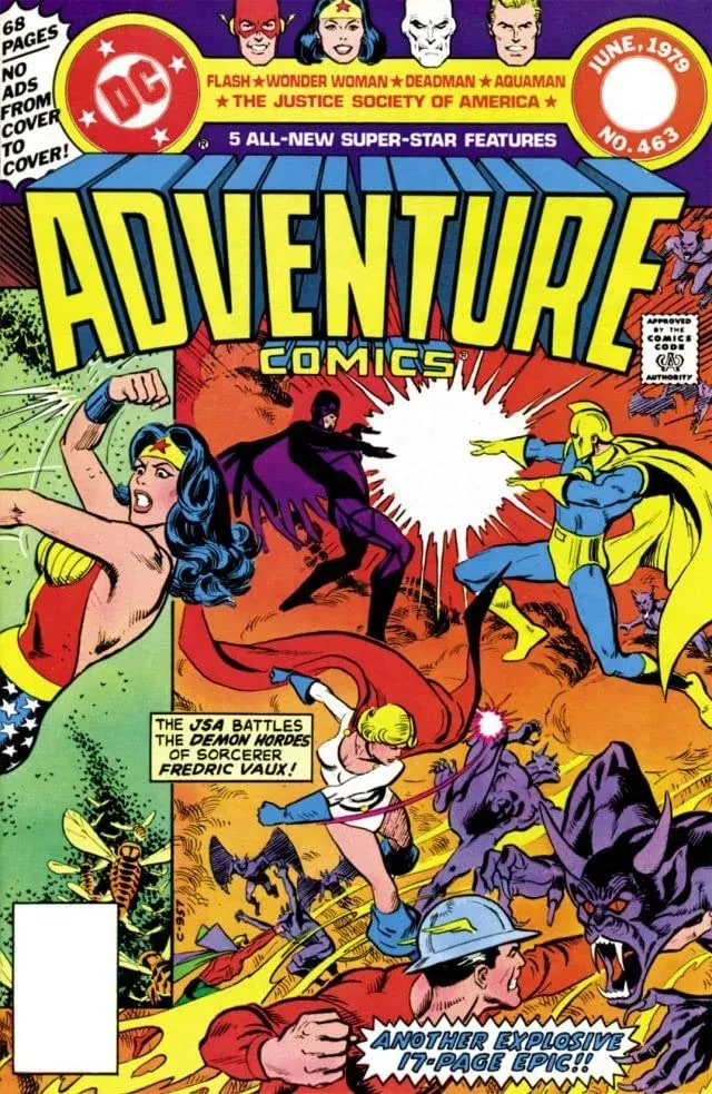 Cover of Adventure Comics #463