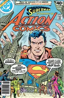 Cover of Action Comics #496