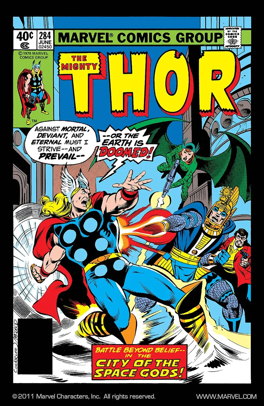 Cover of Thor #284