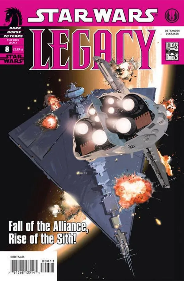 Cover of Star Wars: Legacy #8
