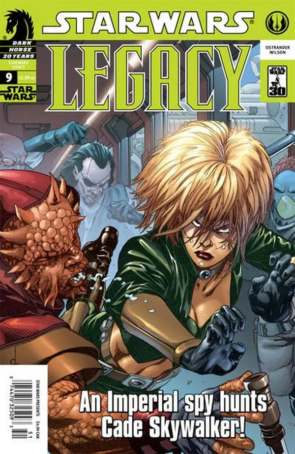 Cover of Star Wars: Legacy #9