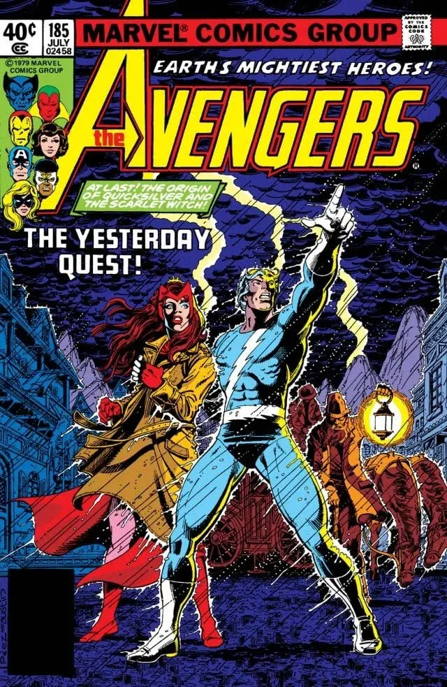 Cover of The Avengers #185