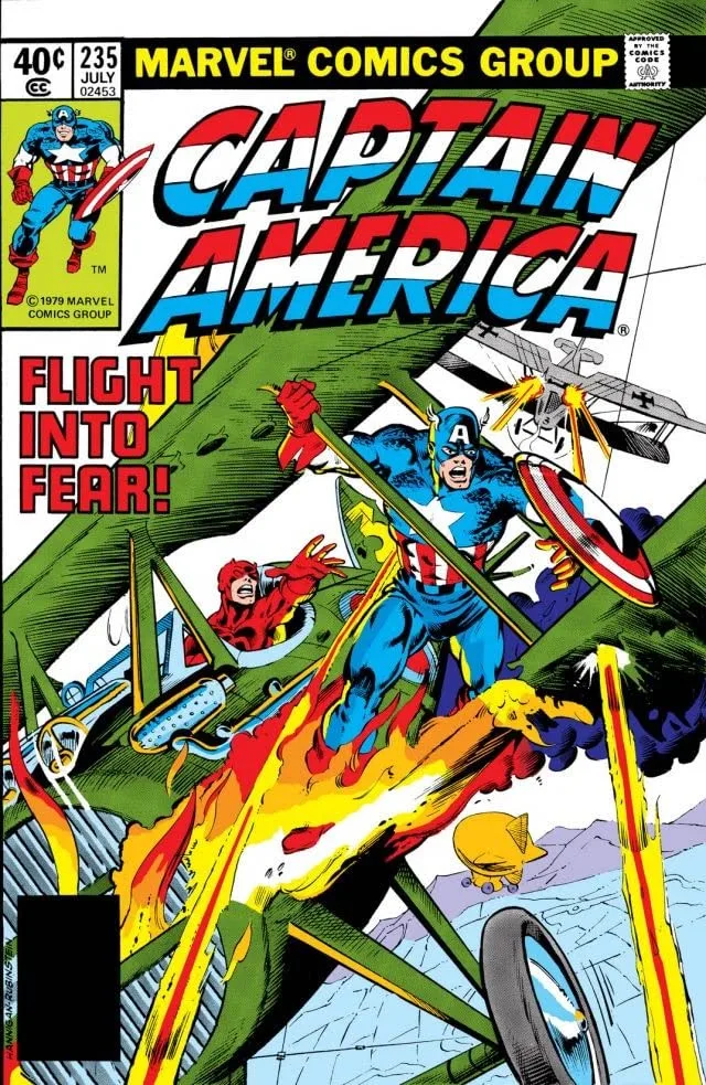 Cover of Captain America #235