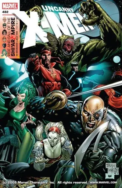 Cover of The Uncanny X-Men #482