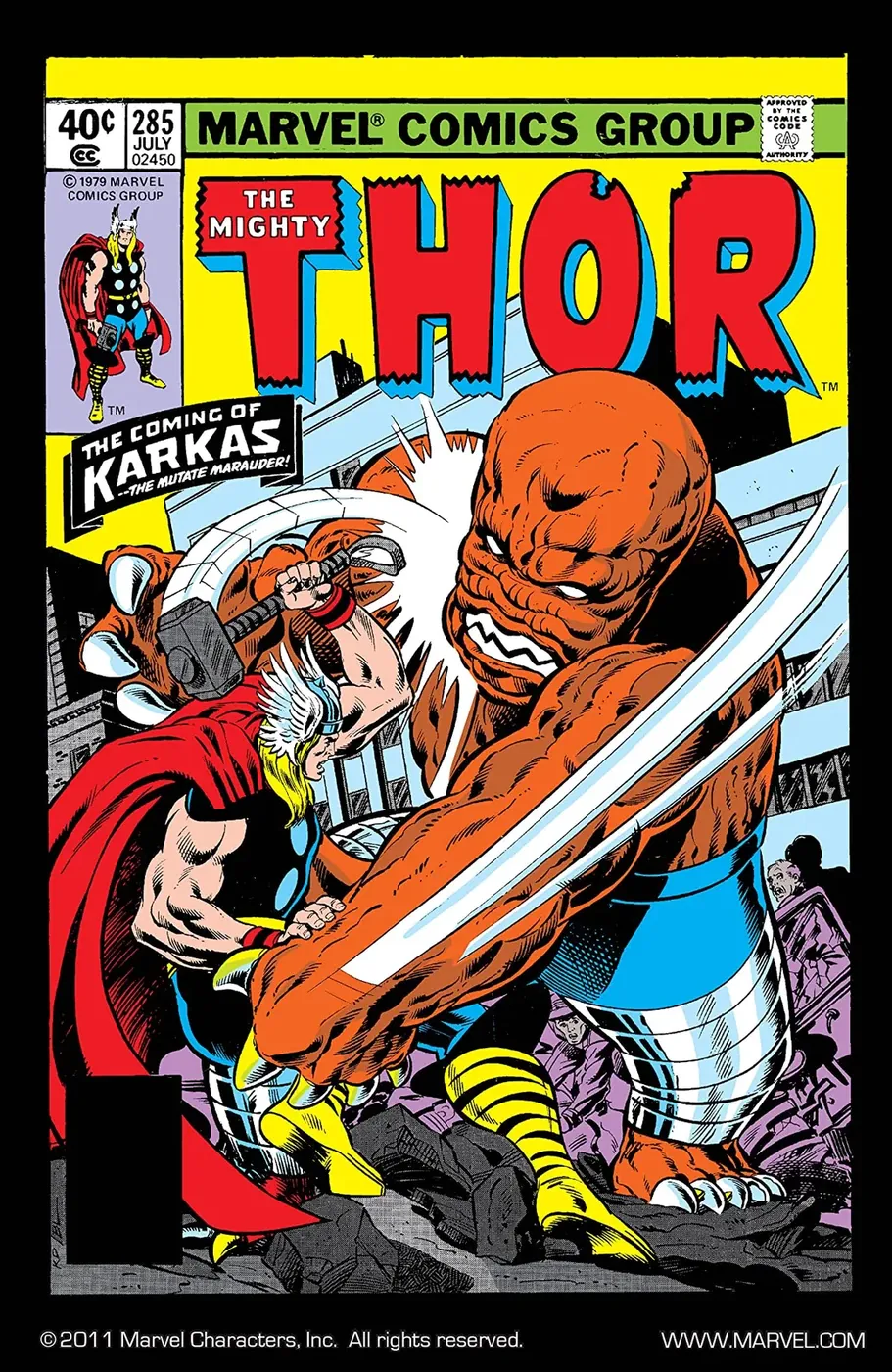 Cover of Thor #285