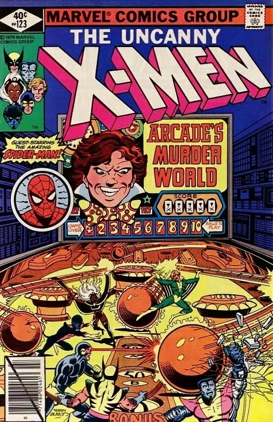 Cover of The X-Men #123