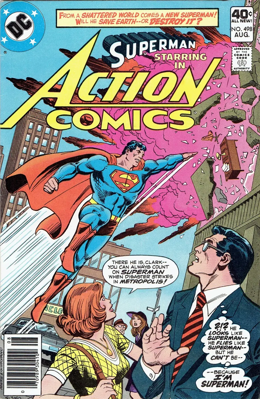 Cover of Action Comics #498