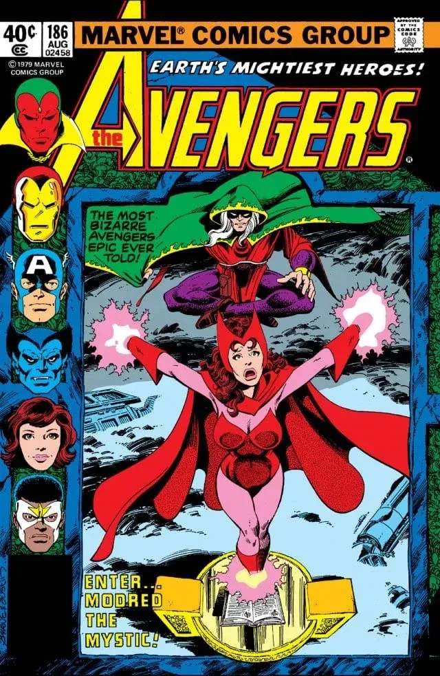 Cover of The Avengers #186