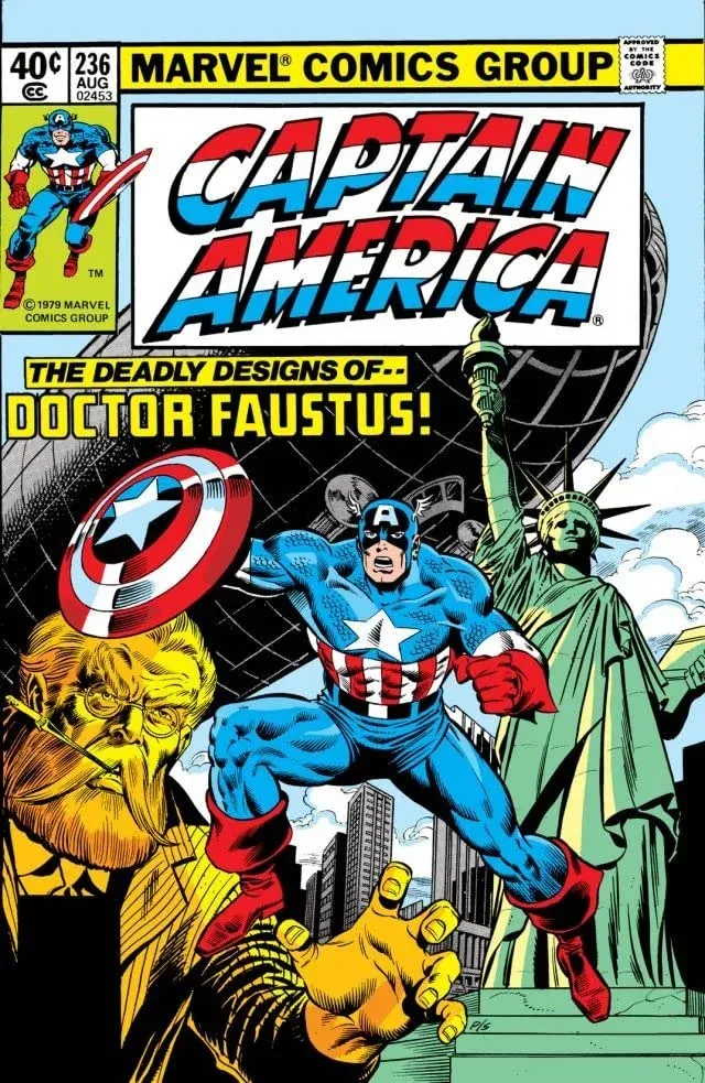 Cover of Captain America #236