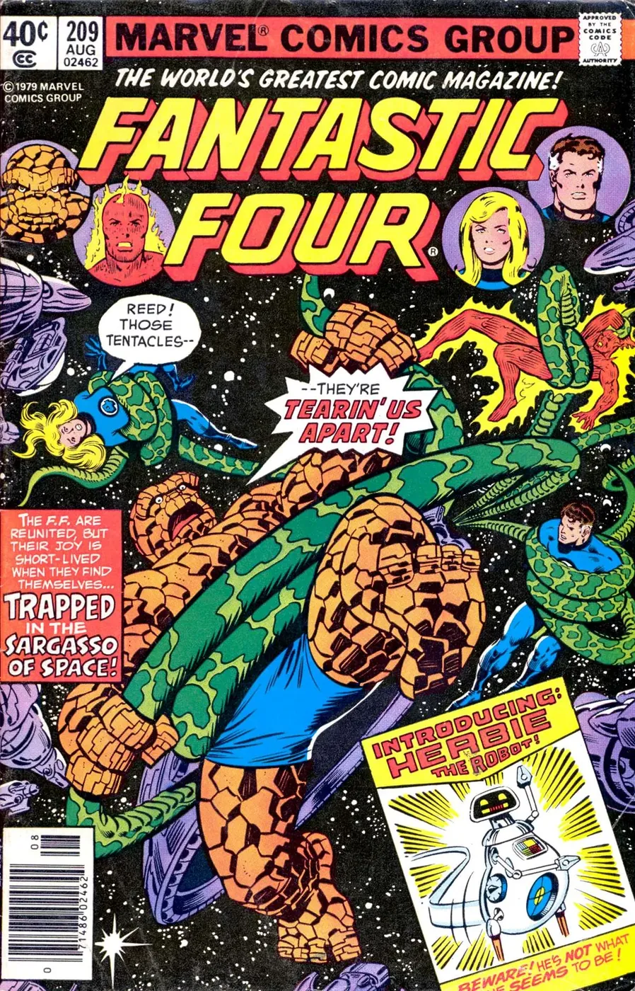 Cover of Fantastic Four #209