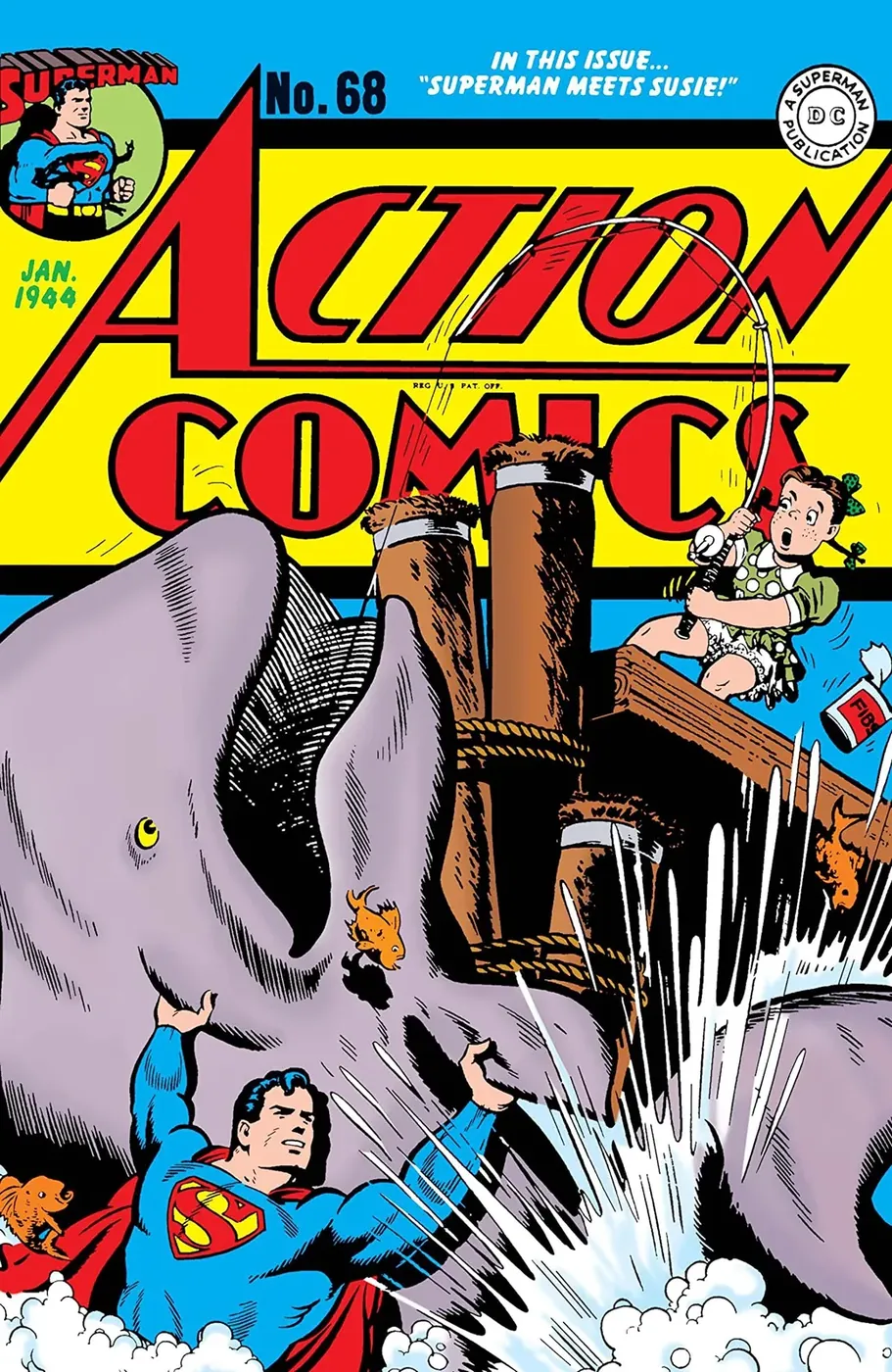 Cover of Action Comics #68