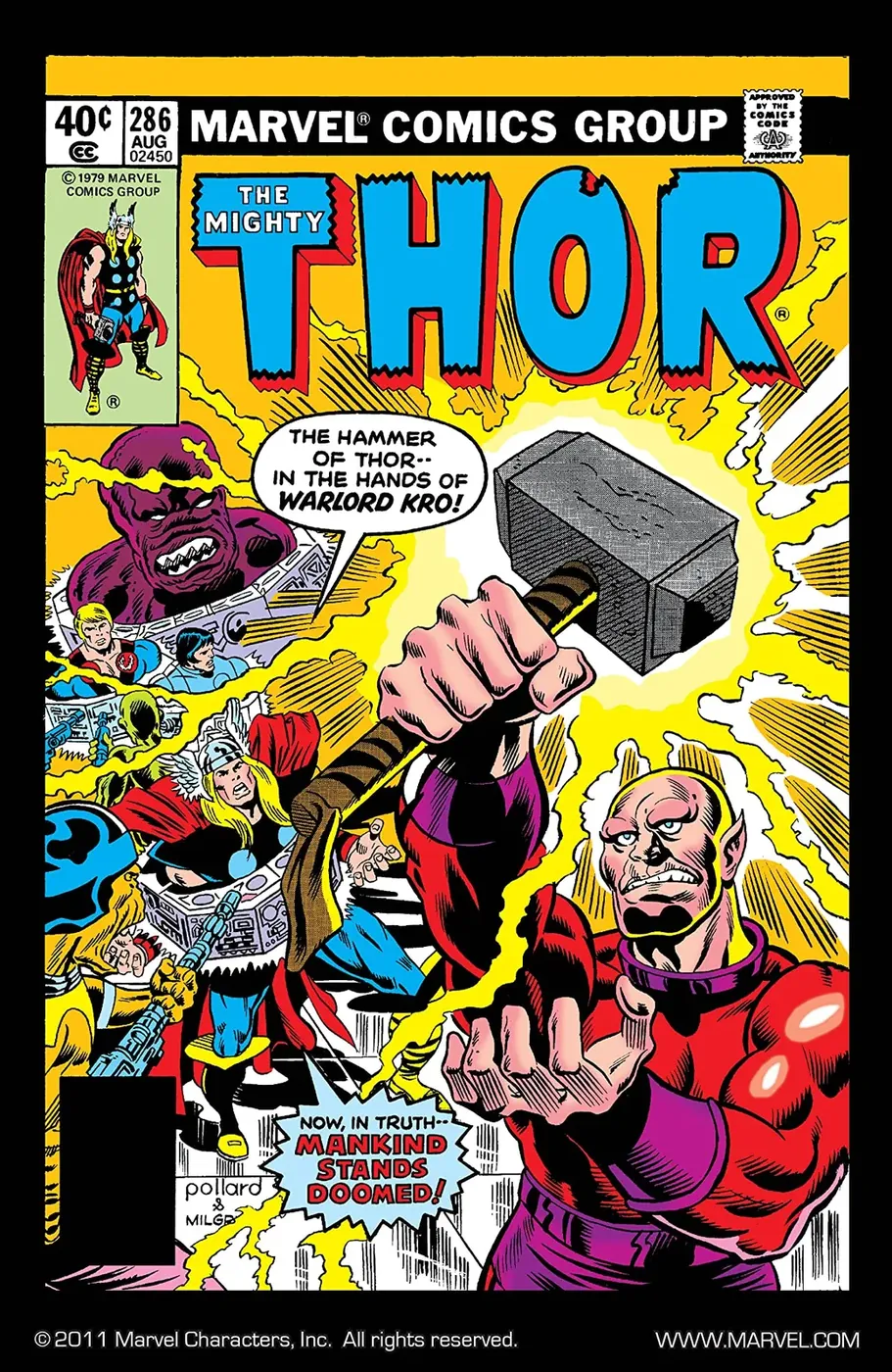 Cover of Thor #286