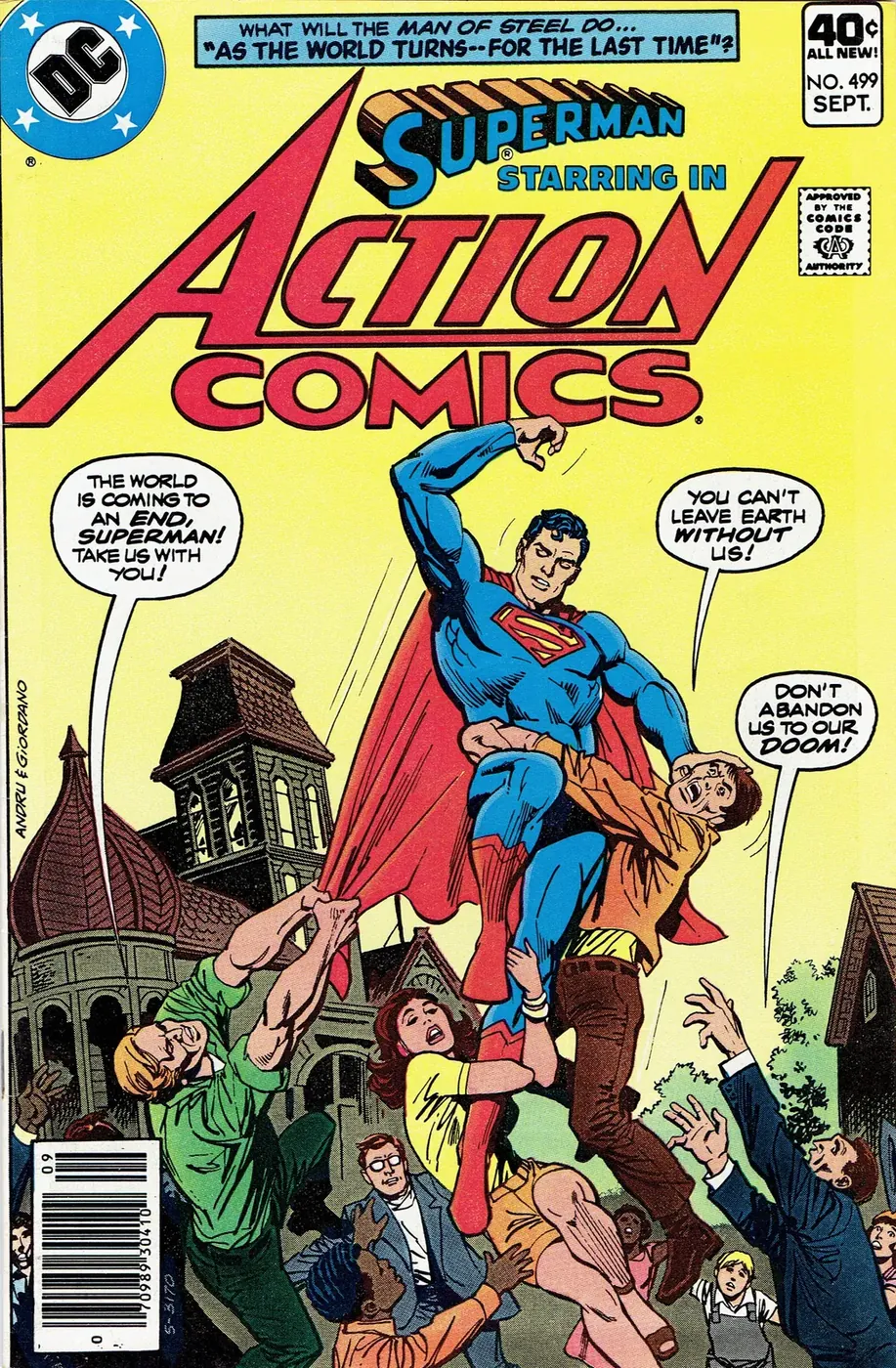 Cover of Action Comics #499