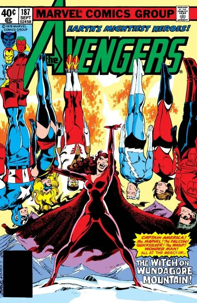 Cover of The Avengers #187