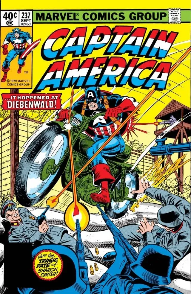 Cover of Captain America #237