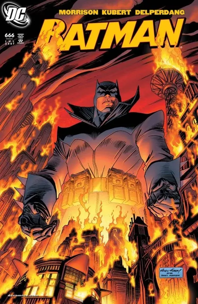 Cover of Batman #666