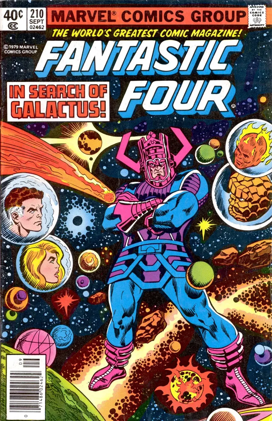 Cover of Fantastic Four #210