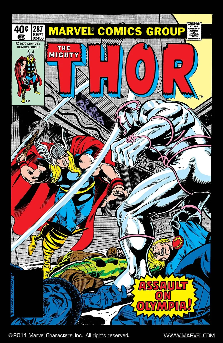Cover of Thor #287