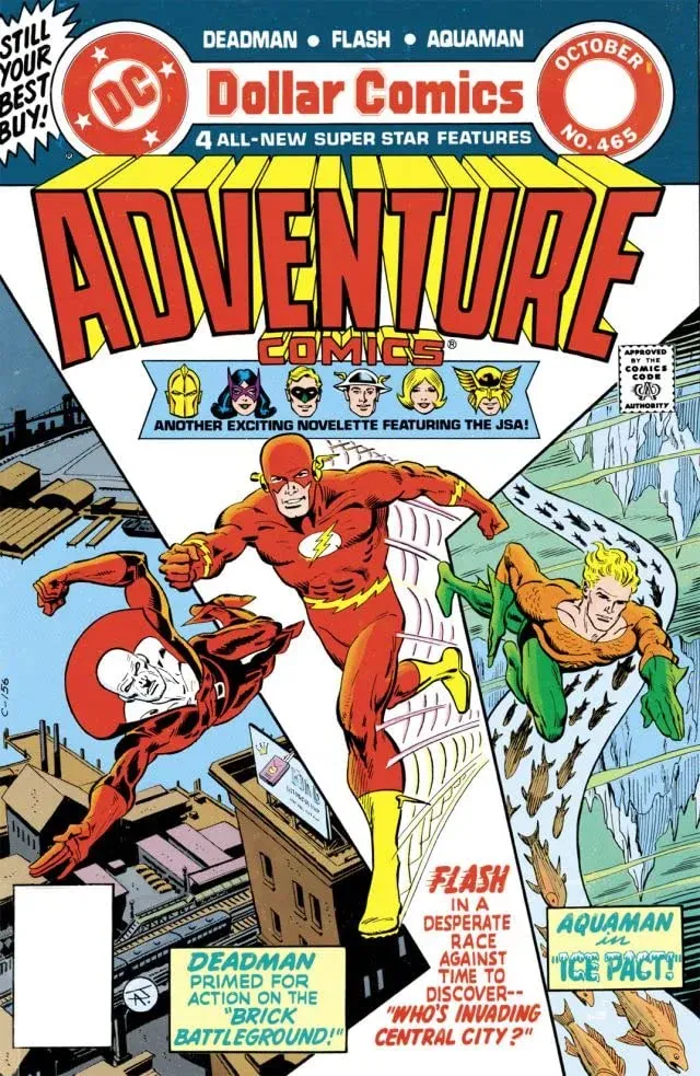 Cover of Adventure Comics #465