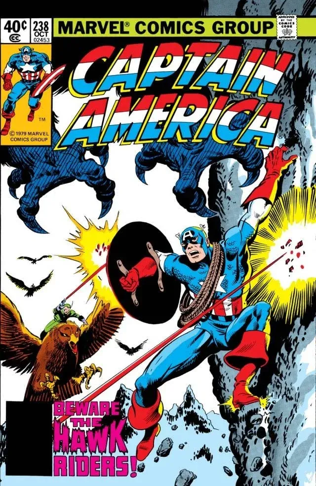 Cover of Captain America #238