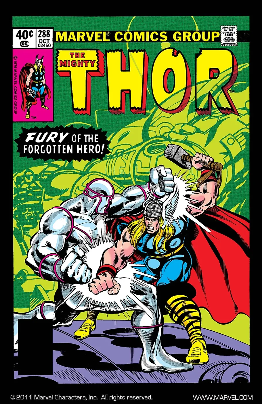 Cover of Thor #288