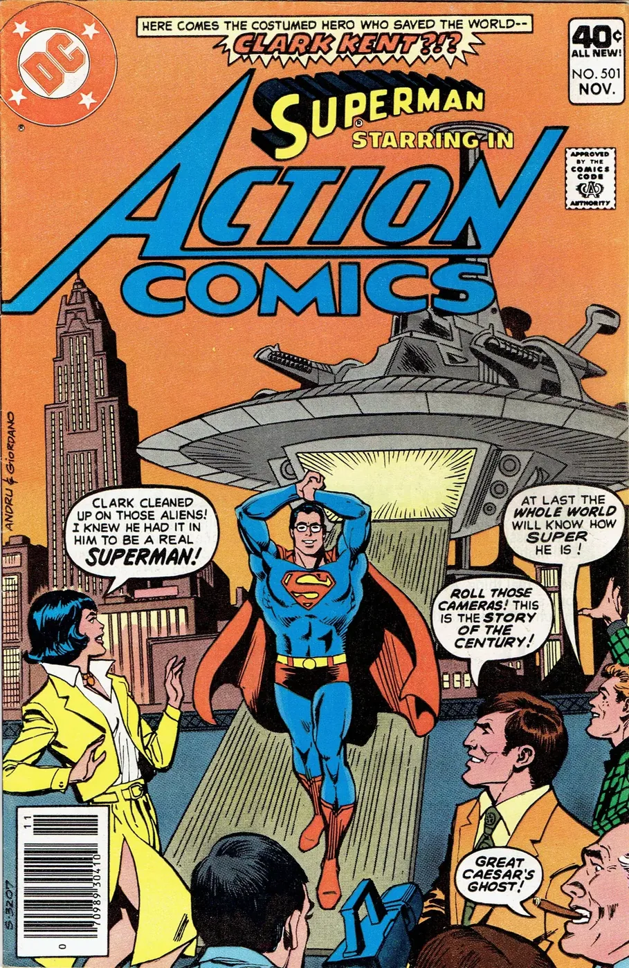 Cover of Action Comics #501
