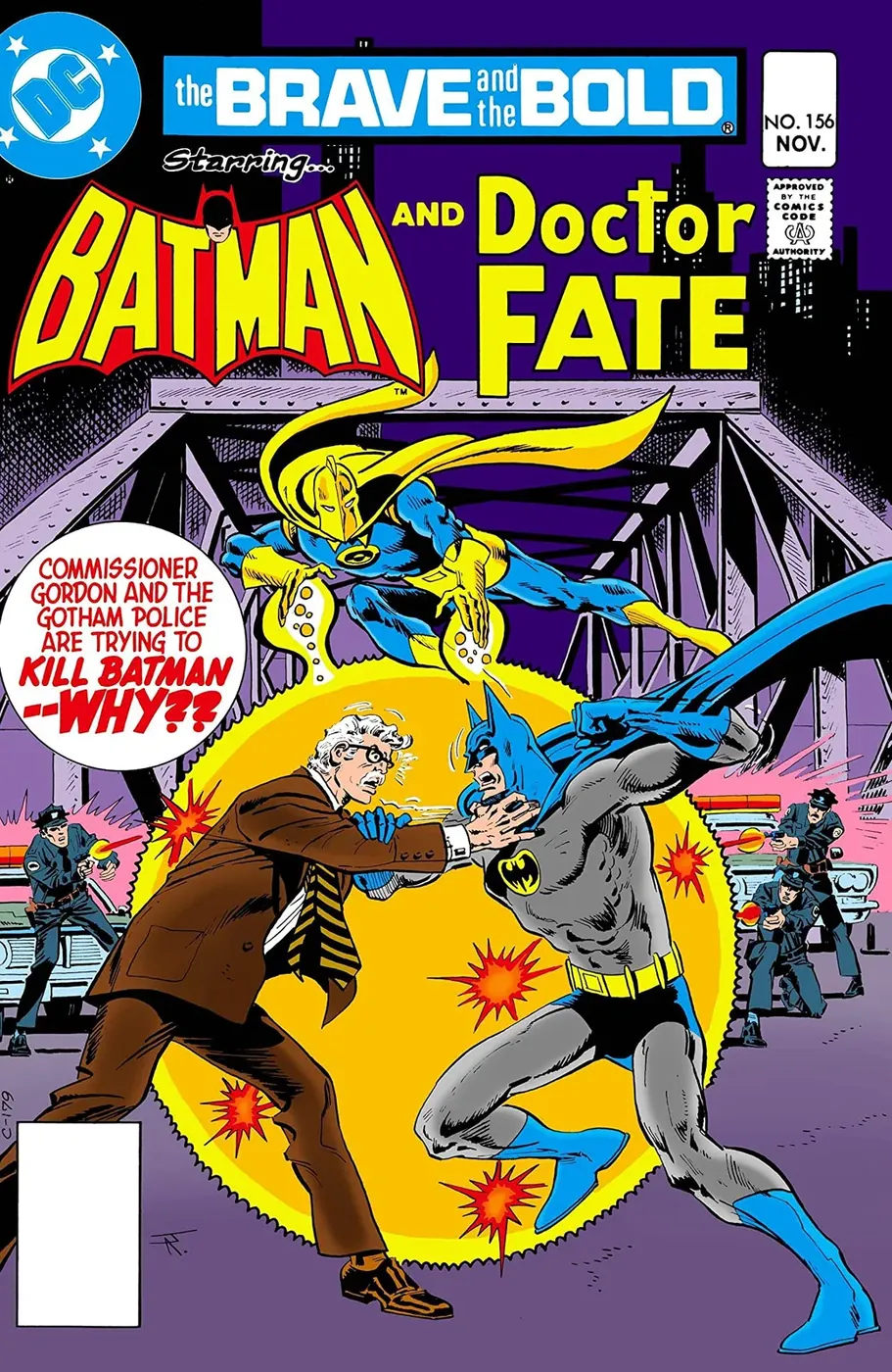 Cover of The Brave and the Bold #156