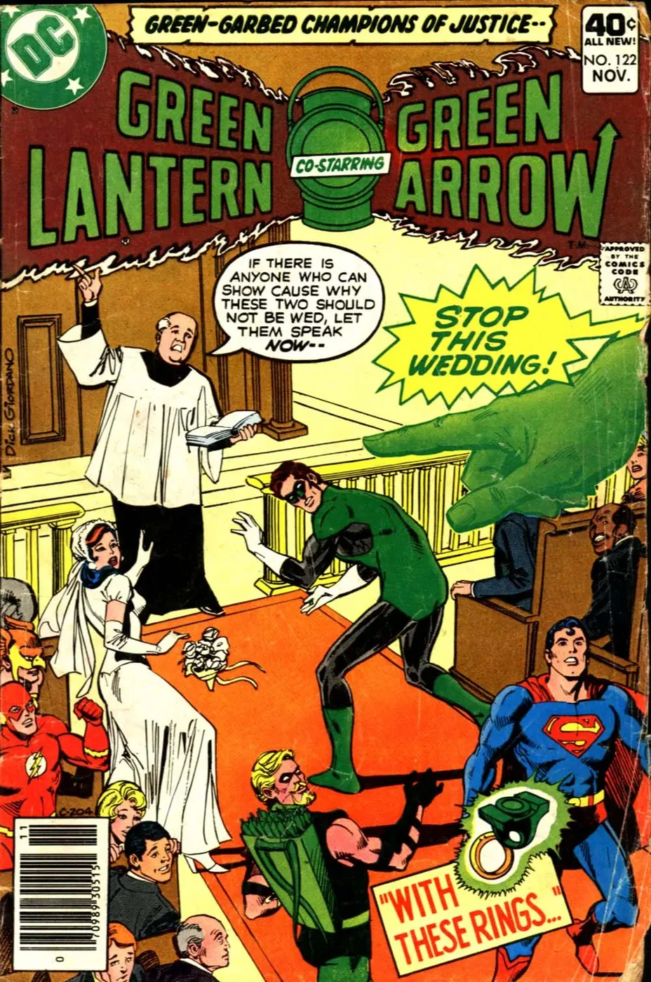 Cover of Green Lantern #122