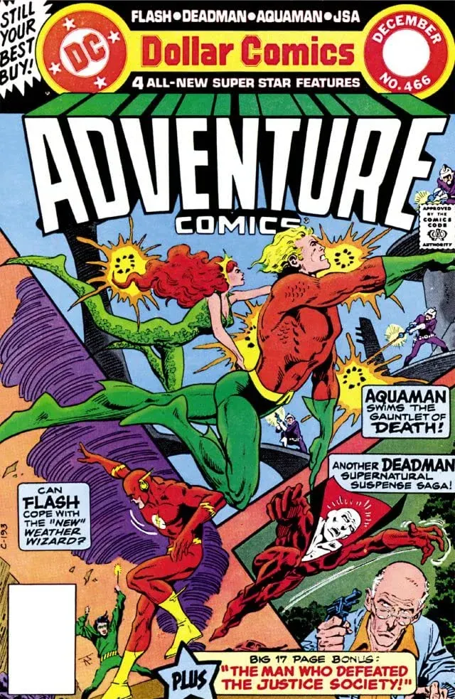Cover of Adventure Comics #466
