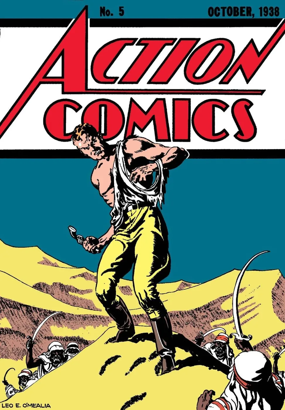 Cover of Action Comics #5