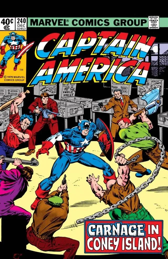 Cover of Captain America #240