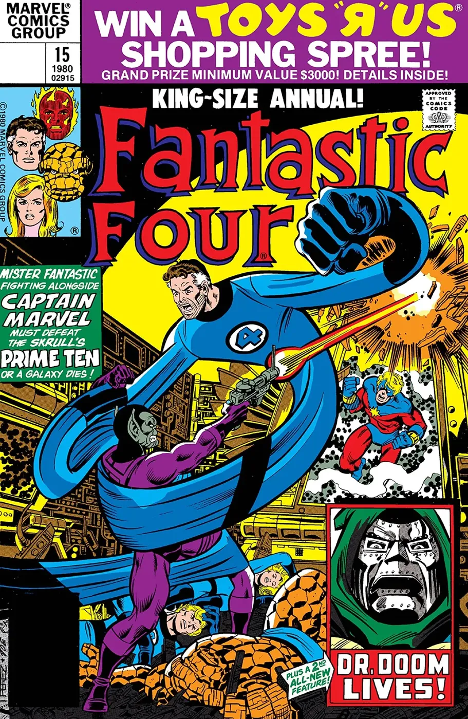 Cover of Fantastic Four Annual #15