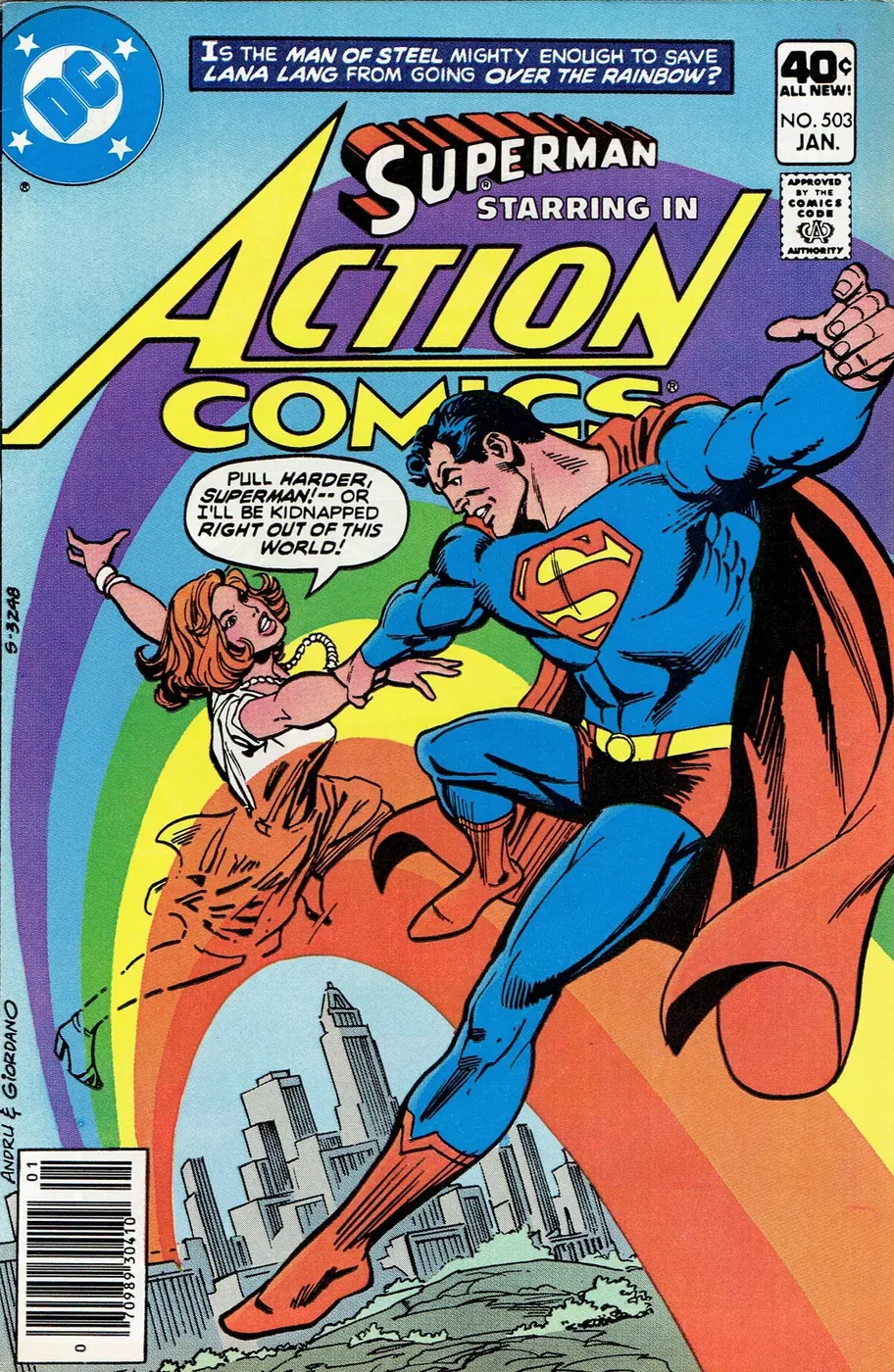 Cover of Action Comics #503