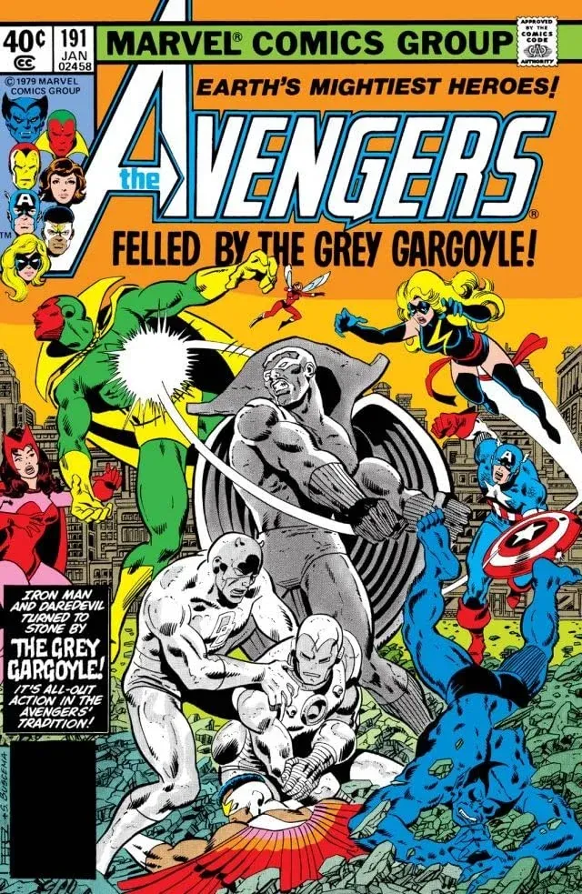 Cover of The Avengers #191
