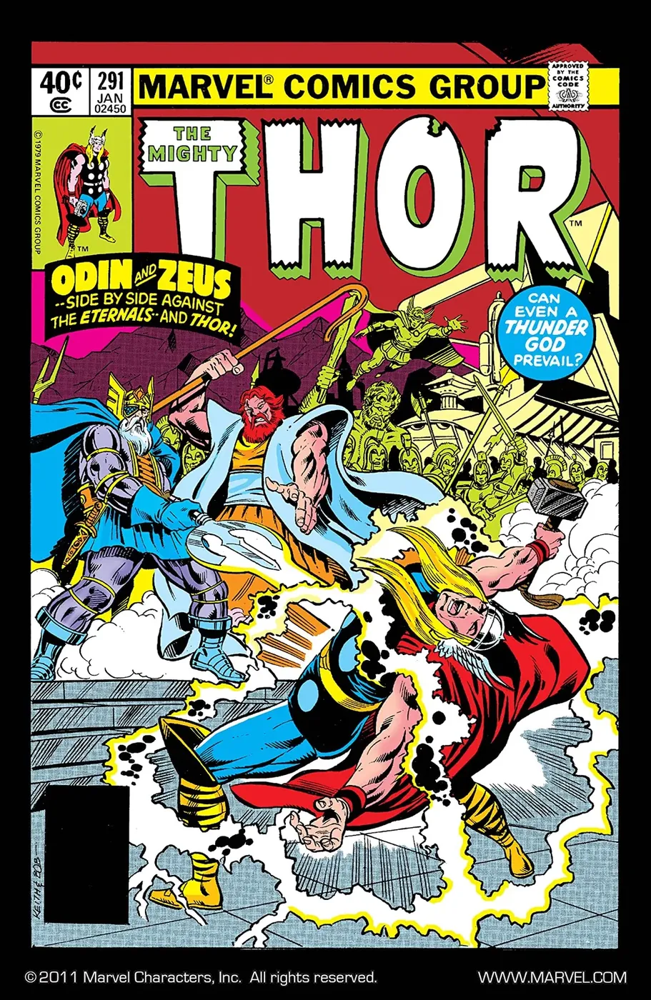 Cover of Thor #291