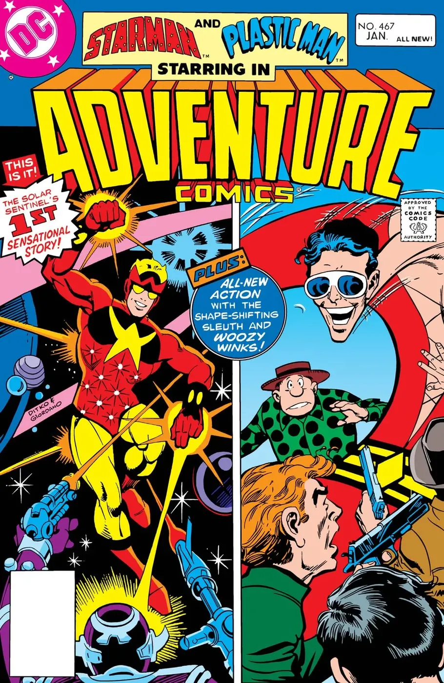 Cover of Adventure Comics #467