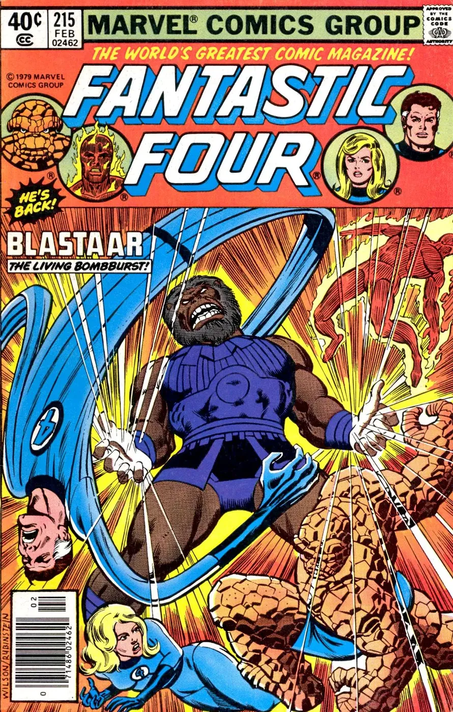Cover of Fantastic Four #215