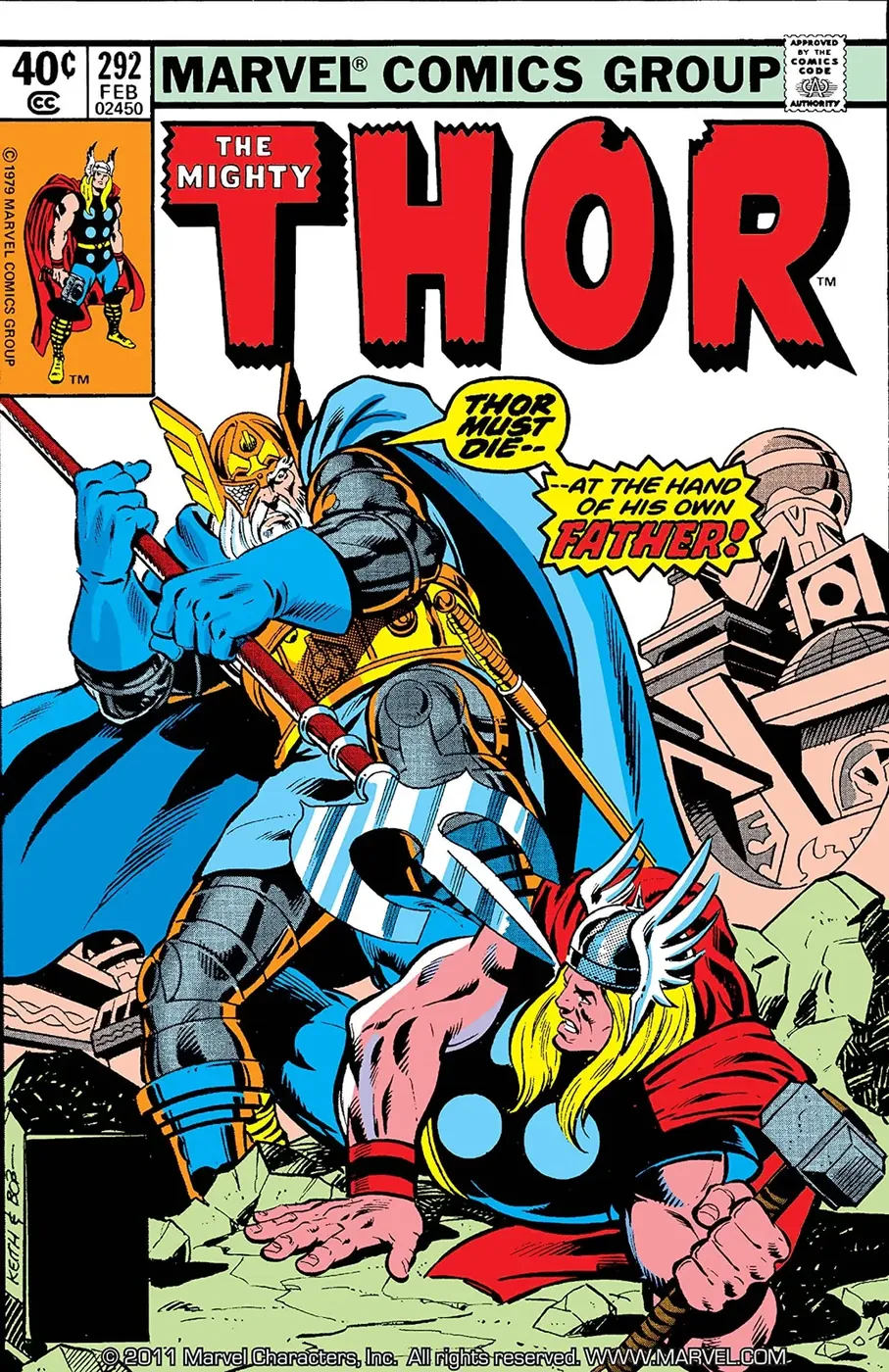 Cover of Thor #292